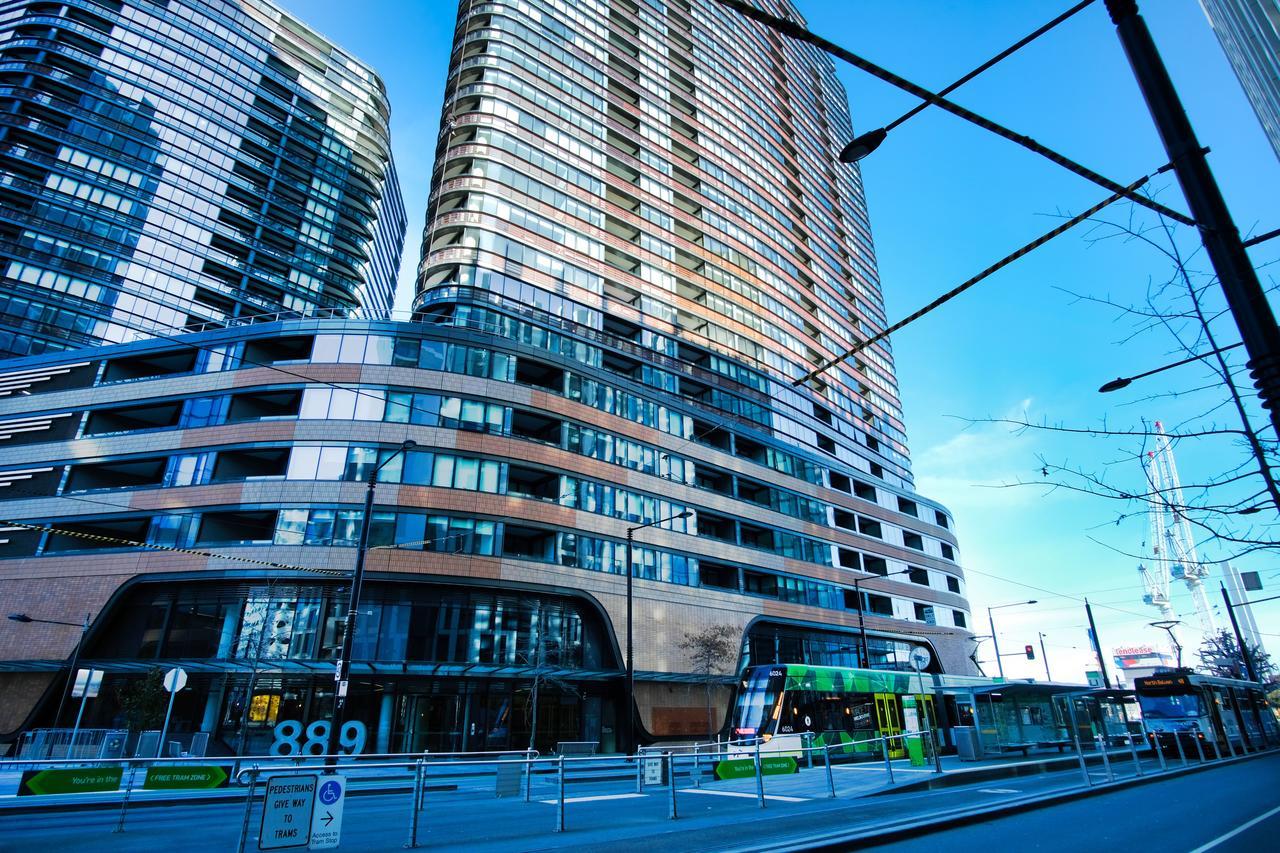 889 On Collins Waterfront Apartment Melbourne City Exterior foto